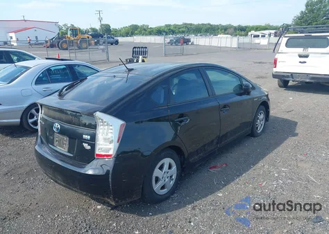 2010 Toyota Prius из США, поврежденный, VIN JTDKN3DU2A0008739